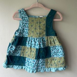 GEORGE Corduroy Patchwork Baby Infant Dress 3-6 Months